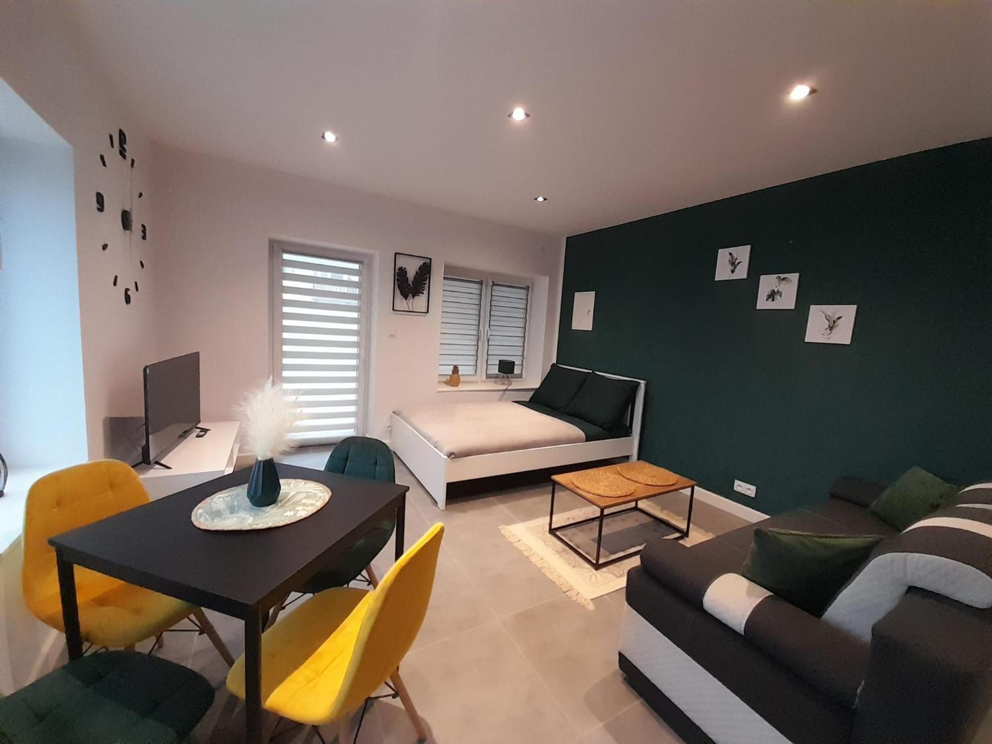 Viva Apartments オシフィエンチム 部屋 写真