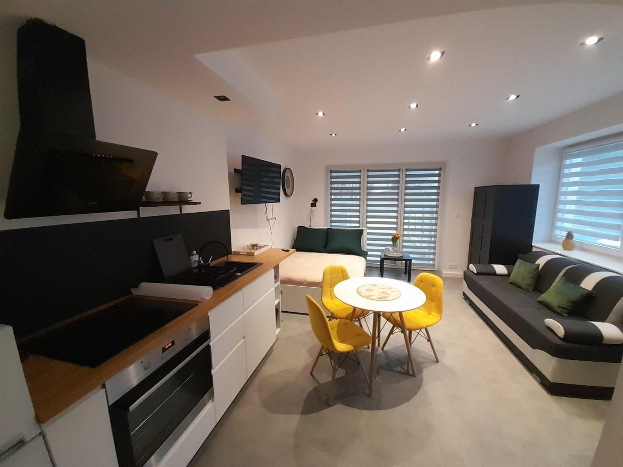 Viva Apartments オシフィエンチム 部屋 写真