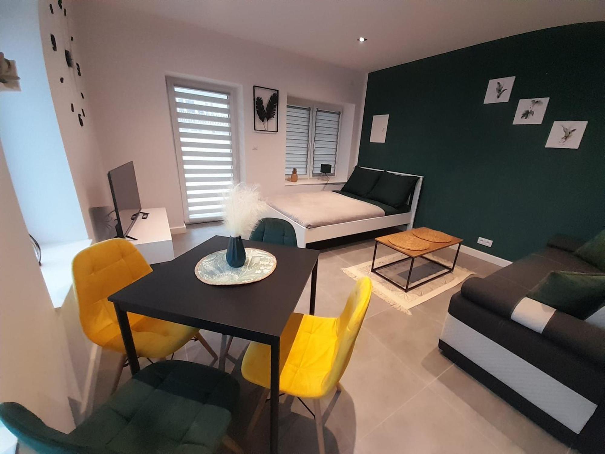 Viva Apartments オシフィエンチム 部屋 写真
