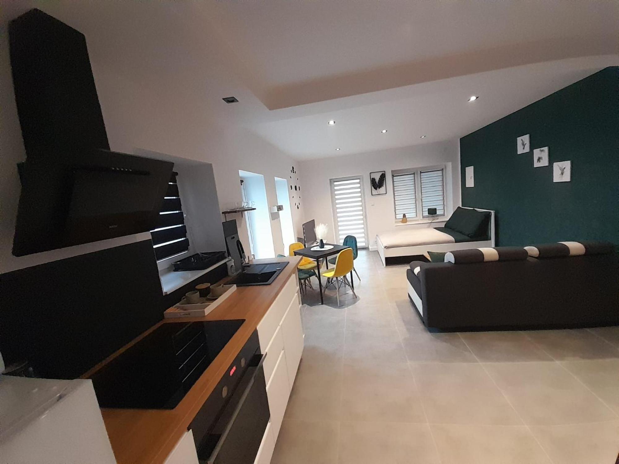 Viva Apartments オシフィエンチム 部屋 写真