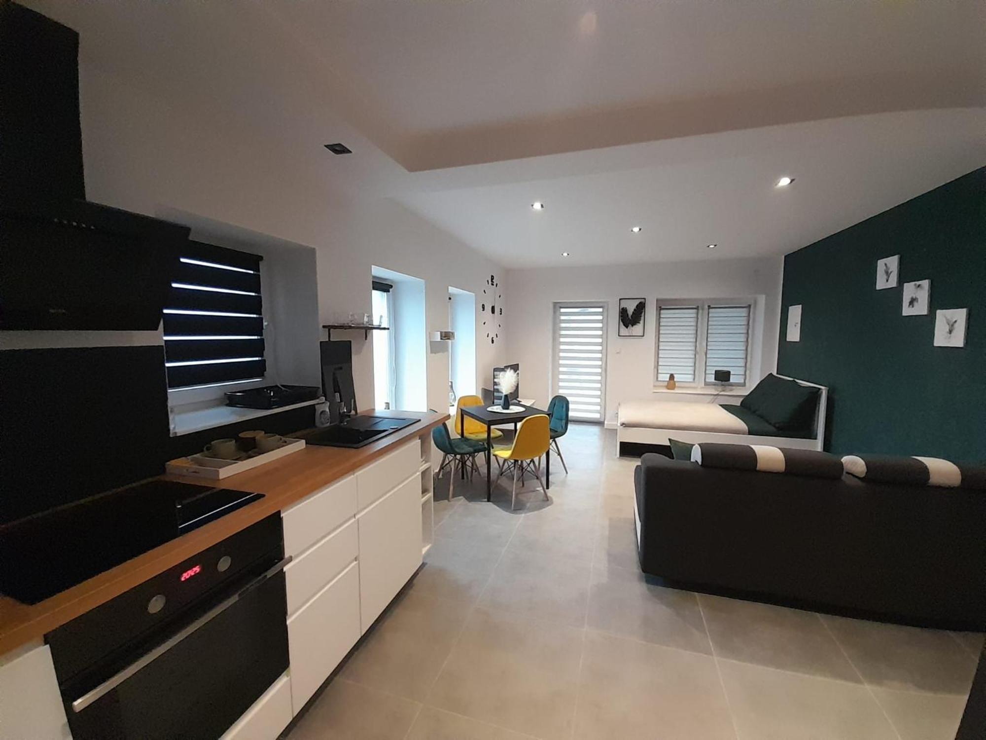 Viva Apartments オシフィエンチム 部屋 写真